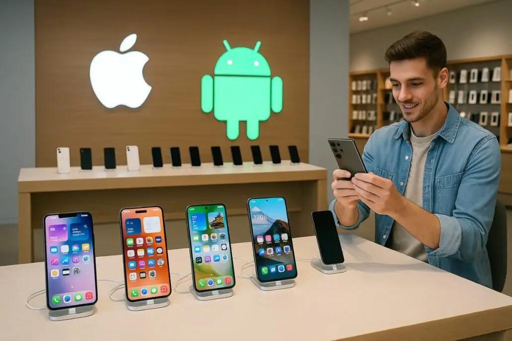 A tecnologia por trás dos principais aparelhos iPhone vs Android