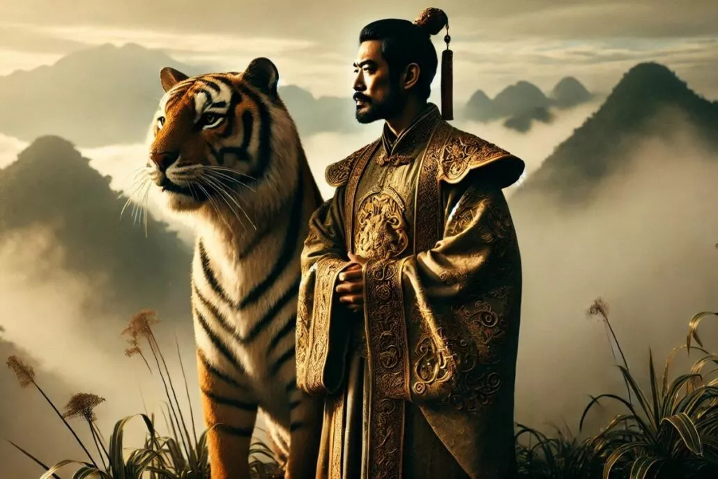 A Lenda do Imperador Imortal e seu Tigre Dourado